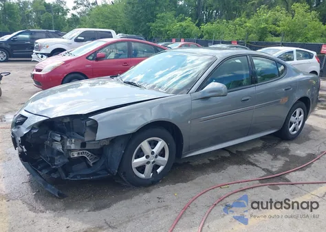2008 Pontiac Grand Prix from USA, damaged, VIN 2G2WP552181155609